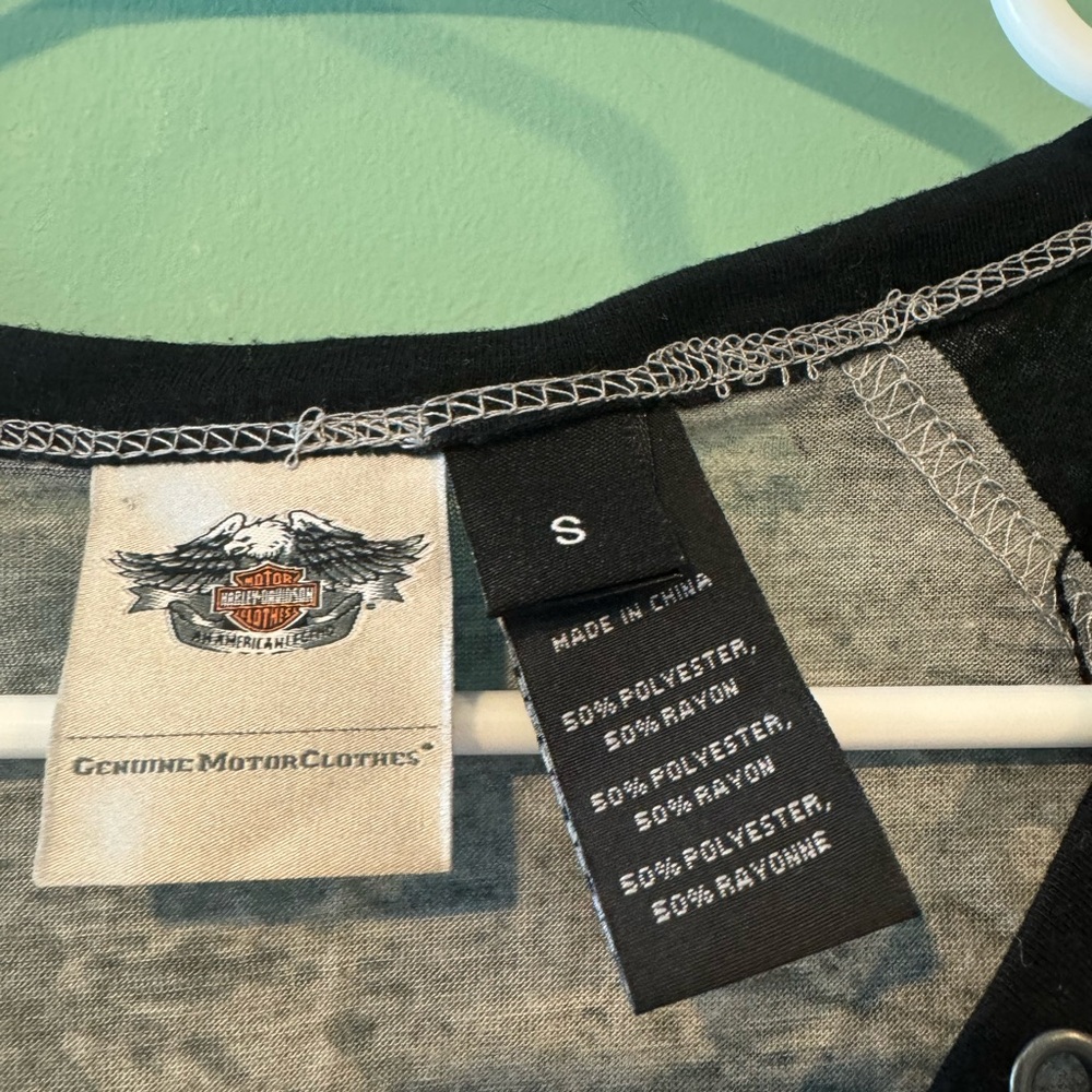 Harley-Davidson Genuine Gray T-Shirt size small - Picture 5 of 6